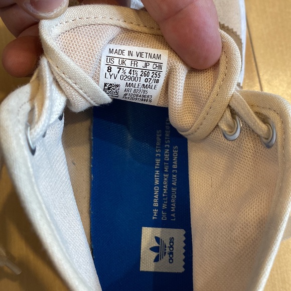 Adidas brown shoes, size 8 - Picture 5 of 5